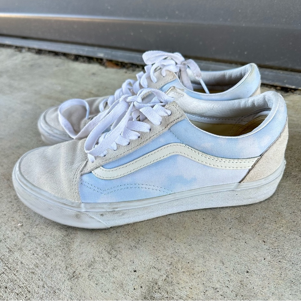 Vans Old Skool Bleach Wash Shoes Size Women’s 8.5